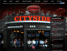 Tablet Screenshot of citysidebar.com